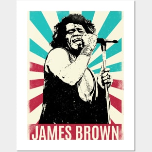 Vintage James Brown Posters and Art